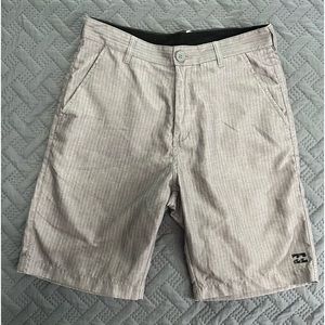 Billabong hybrid board shorts. Pinstripe size 30